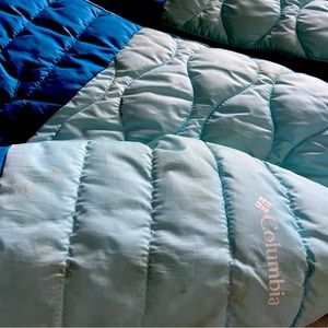 Comfy and warm for the winter .  Pretty blue colors